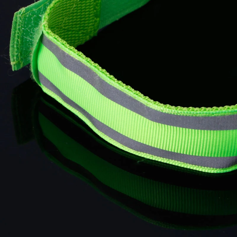 Reflective LED Light Armband Arm Strap Safety Belt For Night Cycling Running  A6HC suit for fitness