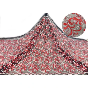 

Nigerian African Lace Fabrics High Quality For Men Cotton Dry Lace Fabric With Voile Lace In Switzerland