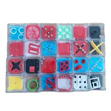 Pack de 10 pièces de décompression et besoins spéciaux, meilleurs bas, Mini Balance, labyrinthe de qi, jeu, casse tête, Cube Puzzle