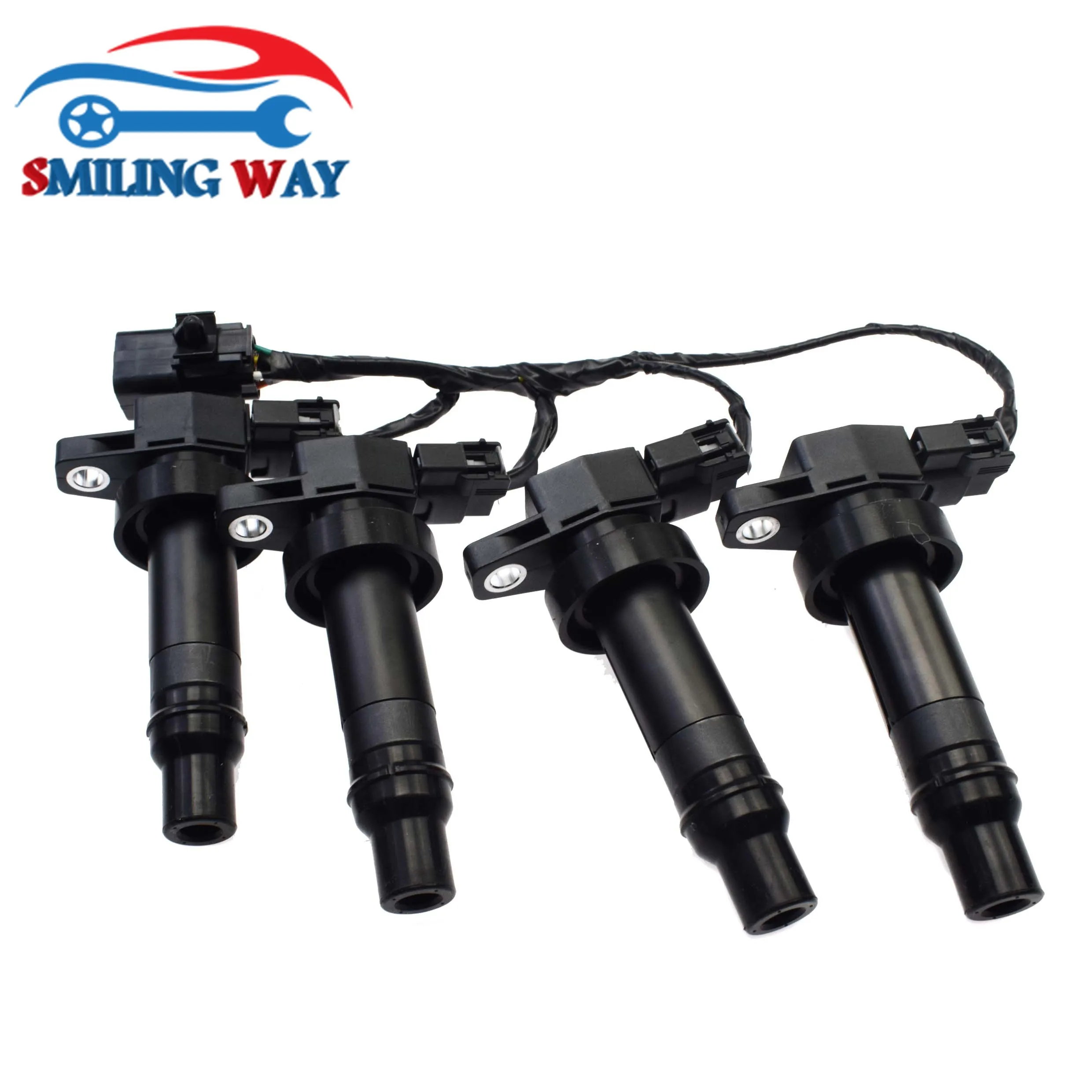 Ignition Coil 27301-2B010 or with Wiring Connector Harness Pigtail For Kia Soul Rio Cerato Cee'd Hyundai Accent i20 i30 Elantra