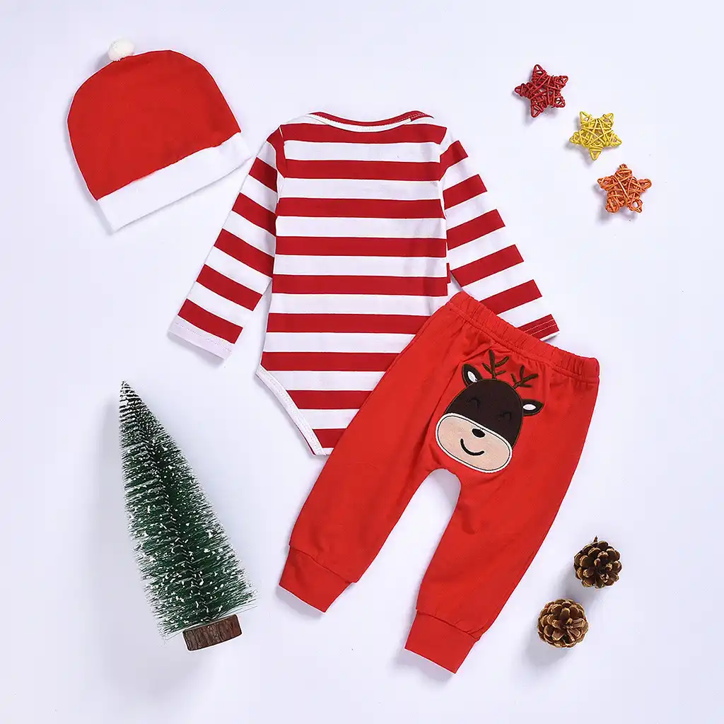 my first christmas toddler infant baby girls carto