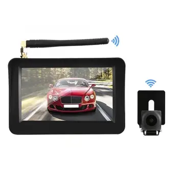 

5in 2.4G Wireless Digital Car Monitor HD Backup Rear View Camera for Car Truck SUV