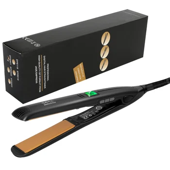 

2-in-1 Ceramic Ionic Hair Styling Iron Hair Straightener & Curler Digital Display Hair Flat Iron Curlering Hair Styling Tool