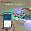 LED Strip Light Bluetooth Music APP Control RGB IC Flexible Multicolor Led Light Strip for Room TV Bedroom Party Kitchen 10M 20M ► Photo 2/6