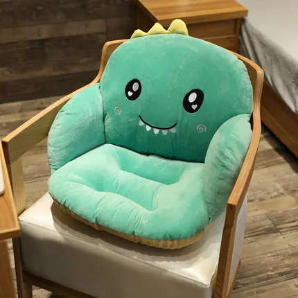 Шоколад Cushion cushion one chair seat cushion lazy cushion office backrest sedentary dormitory cushion cushion - Цвет: Шоколад