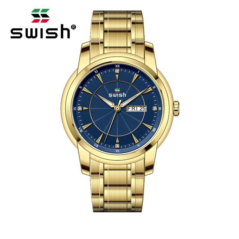 

SWISH New product Men's Fashion Watches Men Sport Waterproof Quartz Watch Man Clock Wrist watches