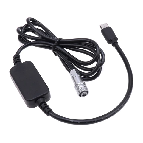 & 6k USB C-Type PD, Power Cable, D-TAP/DC Compatible with BMPCC Camera and any PD Device