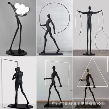 

nordic led glas rattan floor lamp standing lamp tall floor lamp