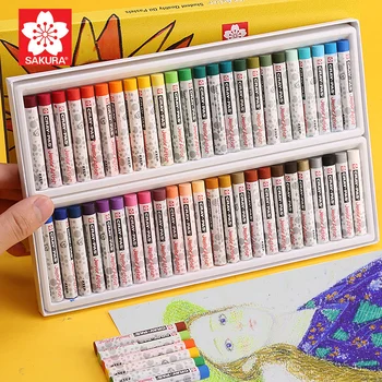 

Oil Pastels Children's Creative Graffiti Crayons Pastels Pens Safe Non-toxic Oil Brush Colorful Painting Art School kid Supplies