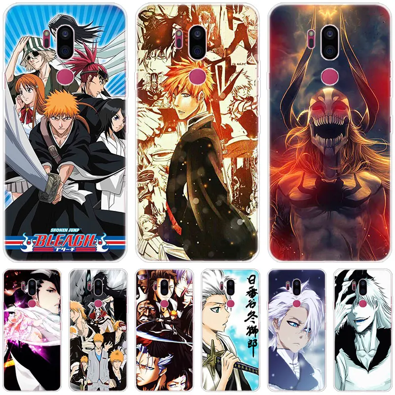 Горячее аниме отбеливатель ichigo чехол для телефона LG G5 G6 Mini G7 G8 G8S V20 V30 V40 V50 ThinQ Q6 Q7 Q8