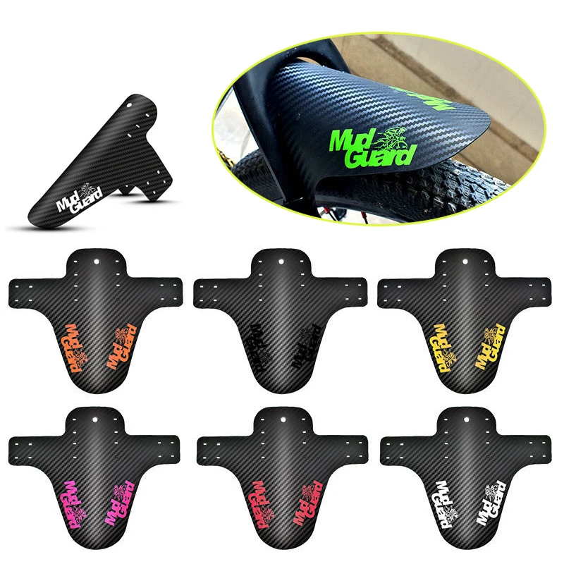 Bicycle Fenders Colorful Front/Rear Tire Wheel Fenders Carbon Fiber