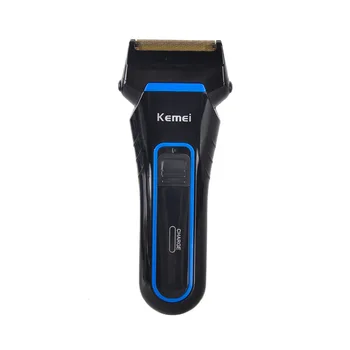 

Kemei KM-2016 Men's Cordless Electric Razor Trimmer Rechargeable Shaver Reciprocating Double Groomer Wet and Dry Use
