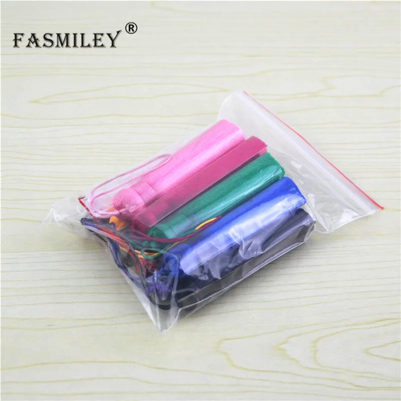 FASMILEY кисточки для самодельные Украшения, Аксессуары 8 см шелковые кисточки украшения ручной работы фурнитура для ювелирных изделий 20шт LS016