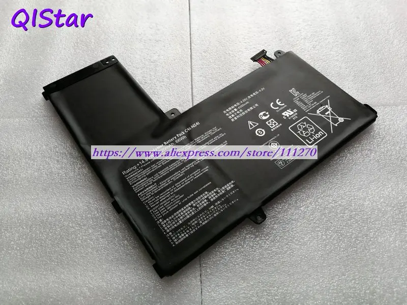 QISTAR 14,8 V 4520mAh настоящий C41-N541 Аккумулятор для ноутбука Asus Q501LA-BSI5T19 Q501LA-BBI5T03 Q501L Q501LA ноутбук компьютер