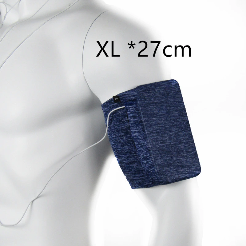 blue-XL Спортивный чехол для телефона на руку для samsung S10 S9 S8 iPhone X Xs Xr 6 7 8 xiaomi huawei держатель для телефона - Цвет: blue-XL
