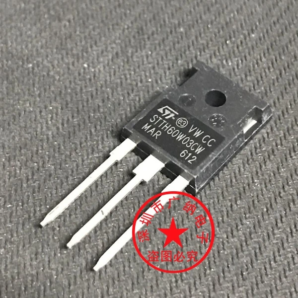 5 шт./лот F60UP30DN = STTH60W03CW 60A 300V