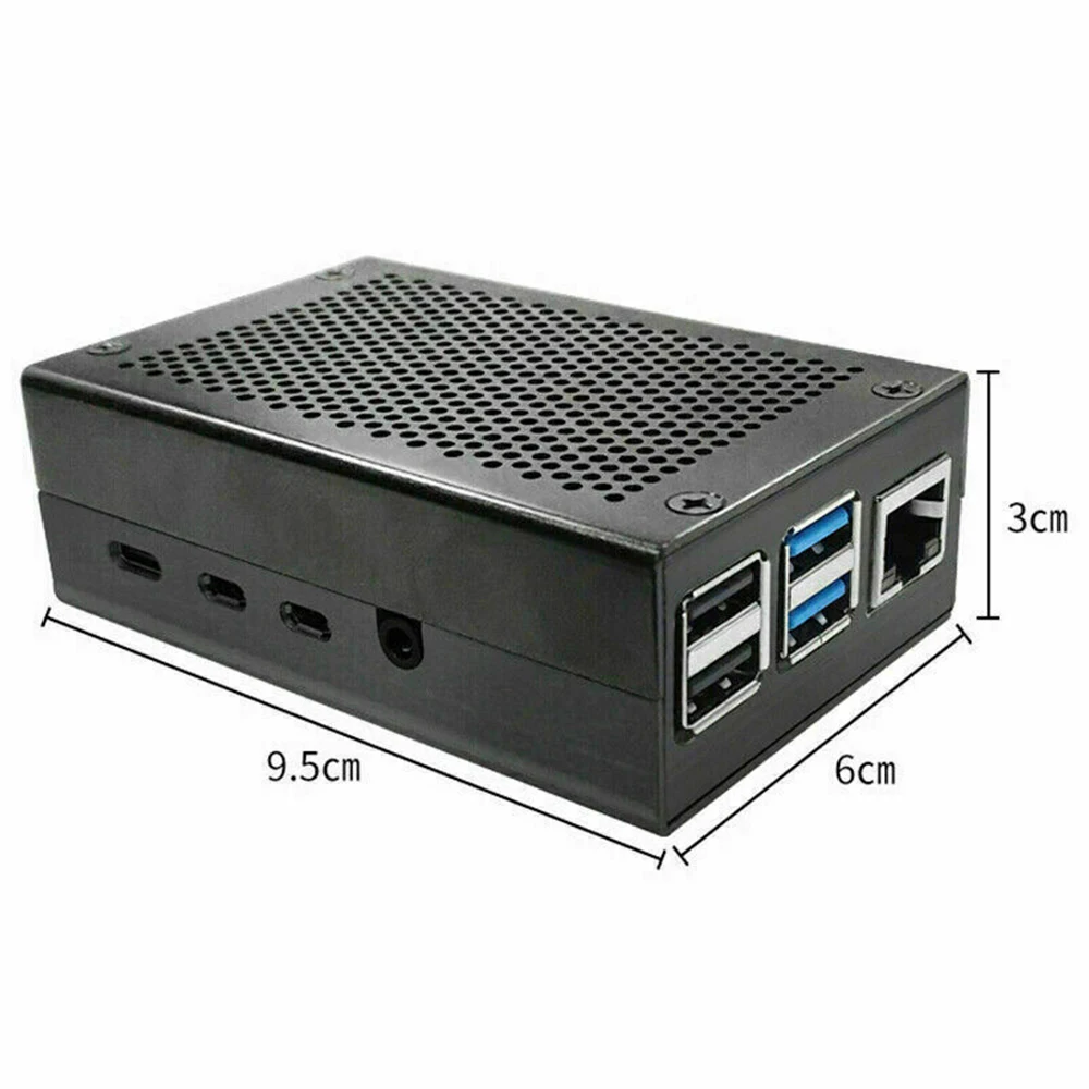 Корпус защитный корпус алюминиевый сплав для Raspberry Pi 4/ZERO V2 CNC/3B + CNC V1 корпус