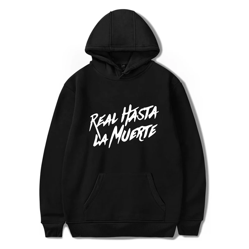 FRDUN TOMMY Anuel AA Album Real Hasta La Muerte sudaderas con capucha, hombres/mujeres/niños, de hip hop Sudadera con capucha, sudadera primavera otoño sudaderas de K-pop