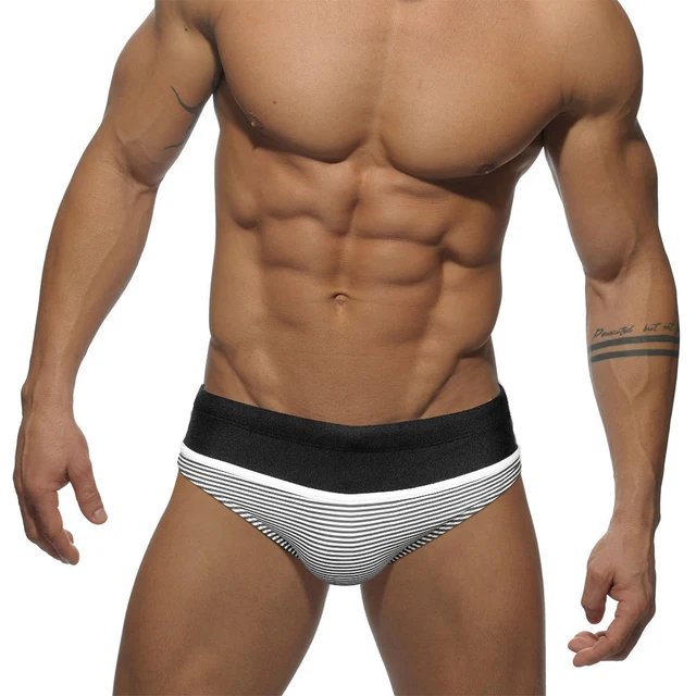 New Mens Striped Swim Briefs: A Perfect Combination of Style and Comfort