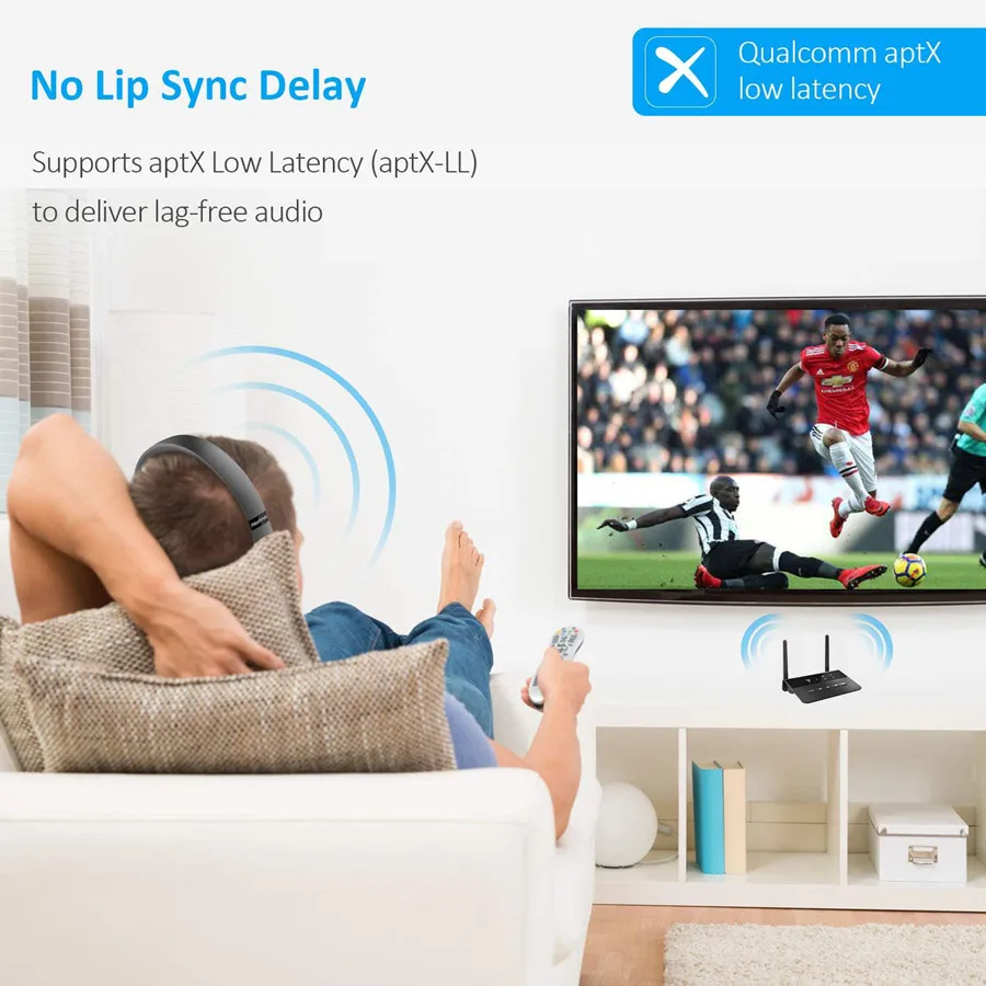 Bluetooth 5 0 аудио передатчик 80 м приемник обход Aptx LL AAC стерео беспроводной адаптер 3