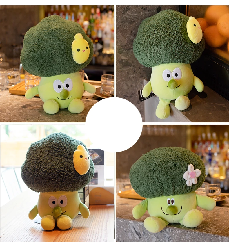 30 38センチメートルソフトぬいぐるみブロッコリーおもちゃぬいぐるみ植物韓国のテレビブロッコリー人形枕ぬいぐるみ子供のおもちゃなだめる少女の誕生日プレゼント Aliexpress Toys Hobbies