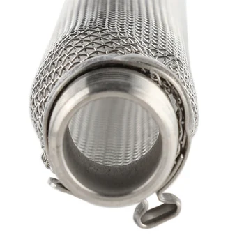

6 Inch Beer Filter Tube 304 Stainless Steel Filter Mesh Tube 12 Inch Threaded Joint Beer Filter 12 Inch
