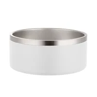 New 32oz 64oz Dog Bowl Double Wall Non-Slip Stainless Steel Pet Dog Food Feeder Water Bowl for Medium Large Pets 1
