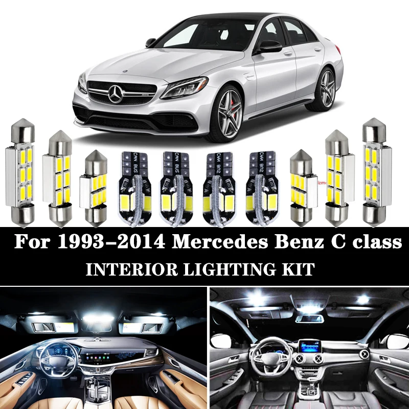 Perfect Canbus White Led Bulb Interior Dome Light Kit For 1993 14 Mercedes Benz C Class W2 W3 W4 S2 S3 S4 C3c4 Signal Lamp Aliexpress Perfect Canbus White Led Bulb Interior Dome Light Kit For 1993 14 Mercedes Benz C Class W2 W3 W4 S2 S3 S4 C3c4 Signal Lamp Aliexpress