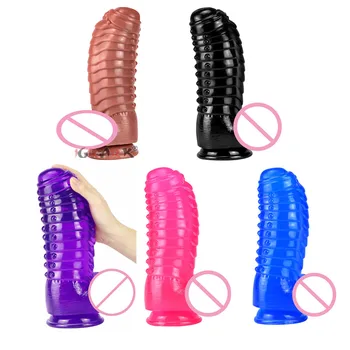 Realistic Dildo Large Anal Dilatador Butt Plug Dragon Thick Huge Penis Giant Vagina Massager Sex Toys for Women Adult Supplies 3