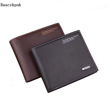 

Men's Wallet Short Fashion Casual Wallet Card Men Multifunction Ticket Holder Carteira Masculina