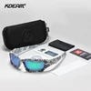 KDEAM Outdoor Sports Polarized Sunglasses Men Curve Cutting Frame Stress-Resistant Lens Shield Sun Glasses Women KD0623 ► Photo 2/6