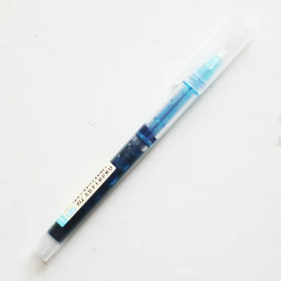 Цветная быстросохнущая полная гелевая ручка 0,5 мм игольчатая точка жидких чернил шариковая проверка ручки Ручка канцелярия: ручка с подписью - Цвет: light blue