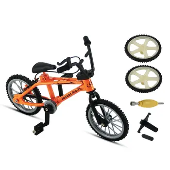 

Mini 1:10 Alloy Bicycle Model Diecast Metal Finger Mountain bike Racing Toy Bend Road Simulation Collection Toys for children