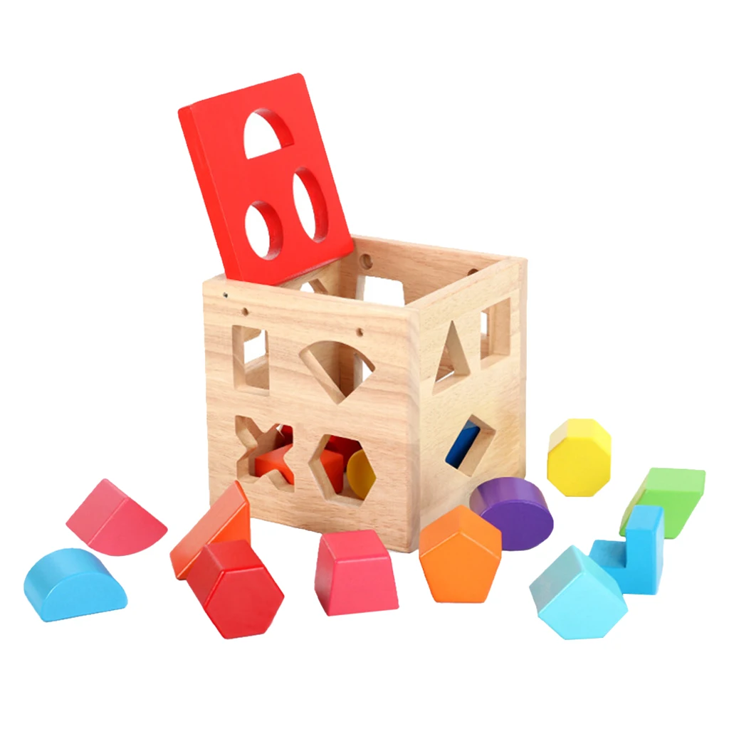 Shape Sorter - Perfect Wooden Toys for 1 2 3 Year Olds – Quality Montessori Toddler Toys