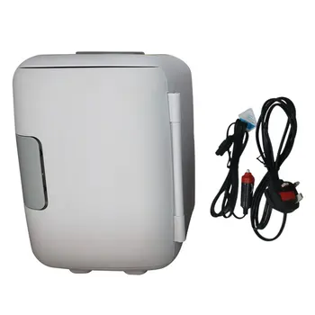 

4 Liter Portable Compact Personal Fridge Cools & Heats Great for Bedroom Office Car Dorm Portable Makeup Skincare Fridge
