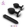 Beginner Wearable Anal Plug Bullet Vibrator Butt Plugs for Women Men Soft Silicone Dildos Sex Shop Toys for Couples Adults Anal 1