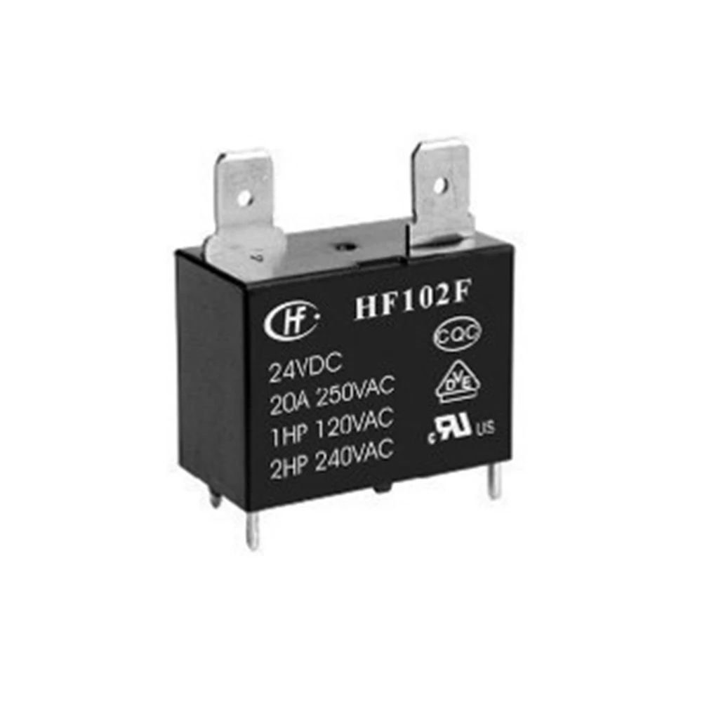 

3PCS/lot 100%Original New Relay HF102F JQX-102F-12VDC JQX-102F-24VDCA JQX-102F 12VDC JQX 102F 24VDC 20A 4PIN 12V 24V