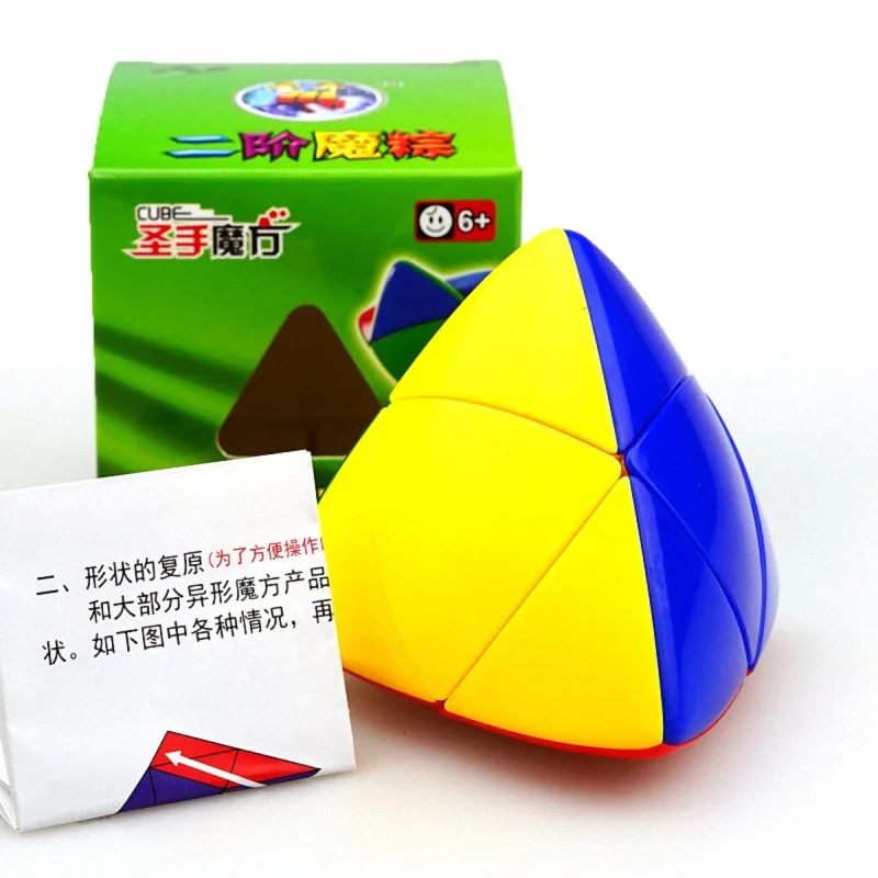 ShengShou 2x2 Mastermorphix без наклеек магический куб головоломка игрушка специальная высота формы Cubo Magico