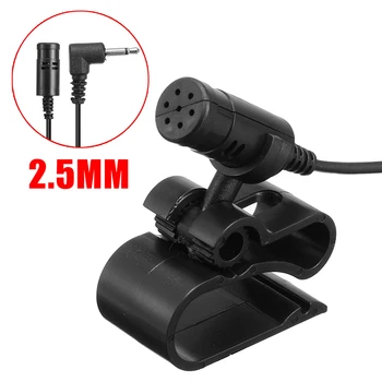

Newest 2.5mm Car Microphone Mic Black 50Hz-20KHz External Microphones For Pioneer Car Stereos Radio Receiver Mayitr