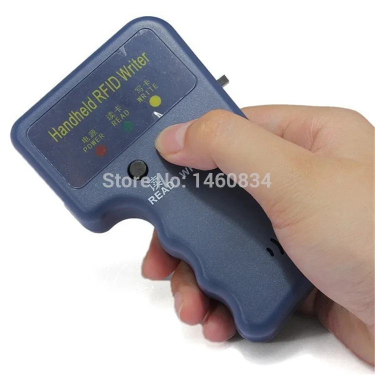 125 кГц Ручной H-ID RFID копировальный аппарат писатель H ID дубликатор+ 5 шт. H ID перезаписываемые магнитные ключи