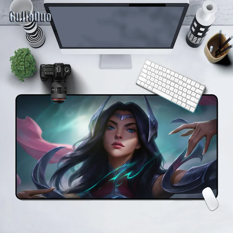 Коврик для мыши League of Legends Irelia большой нескользящий Настольный коврик клавиатуры