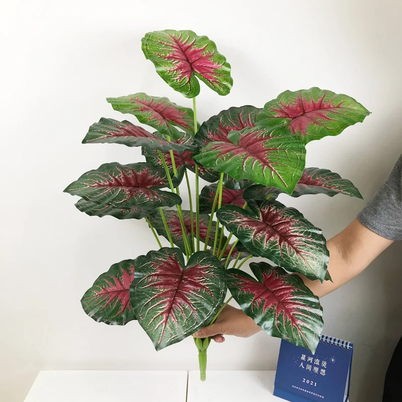 65 см 18 вилок Большая искусственная пальма тропические листья Monstera для гостиной