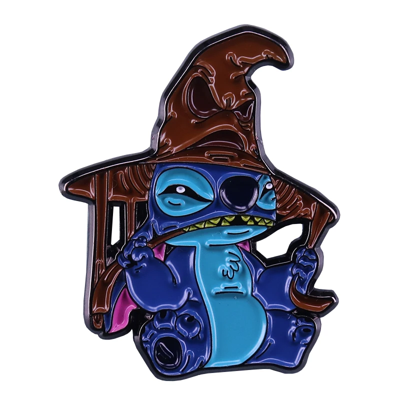 Lilo& Stitch нагрудная булавка Волшебная сортировочная брошь «шляпа» Забавный подарок
