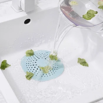 

Shower Drain Plug Household Kitchen Floor Drain Rubber Ring Silicone Plug Shower Plug Leakproof Bathroom TPR Drain Basin