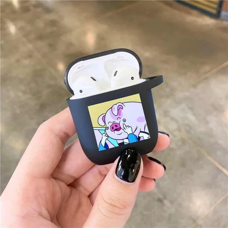 style 9 Soft Прозрачный жесткий чехол для Airpods Pro с забавным рисунком поросенка из мультфильма, Bluetooth гарнитура, защитный чехол для Air Pods 3 2, чехол - Цвет: style 9 Soft