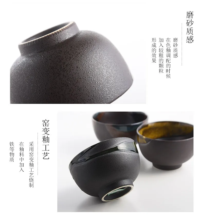 Stoneware Rice Bowl Imported from Japan Ceramic Tableware HASAMI Burn Japanese Style And Wind Retro Restaurant with Stoneware Ri
