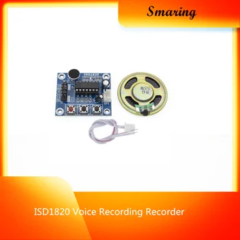 

5pcs/lot ISD1820 Sound/Voice Board Recording Recorder Playback Module On-board Microphone With Mic Sound Audio Loudspeaker