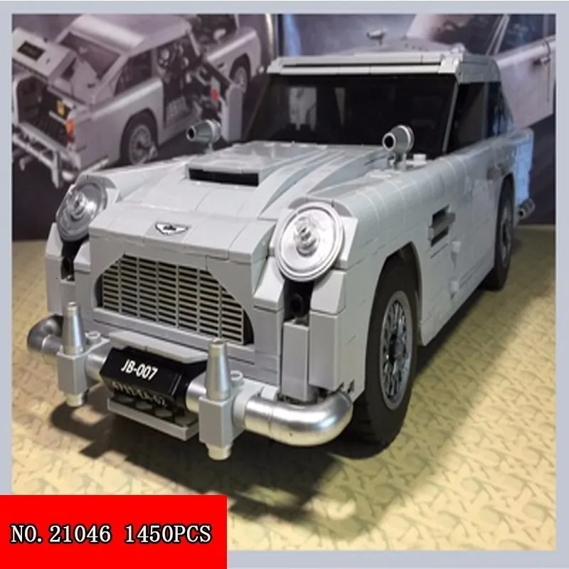 91023 серия "Наука и техника" 1450 шт. 007 модель спортивного автомобиля Alpinia Oxyphylla, сборный конструктор, игрушки 21046