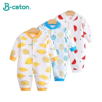 

2PCS Baby's Jumpsuit New Born Baby Girl Clothes Baby Boy Outfit Cartoon Rompers Infant Clothing 0-12Months Soft Comfortable