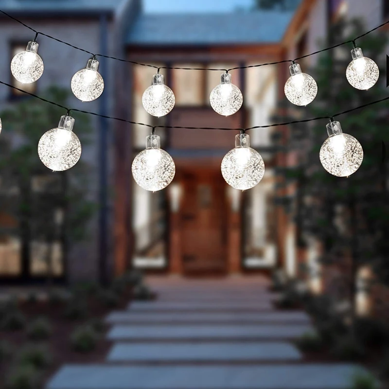 Fashion-100 LED Solar Powered String Light Garden Yard Decor Lamp Outdoor Waterproof